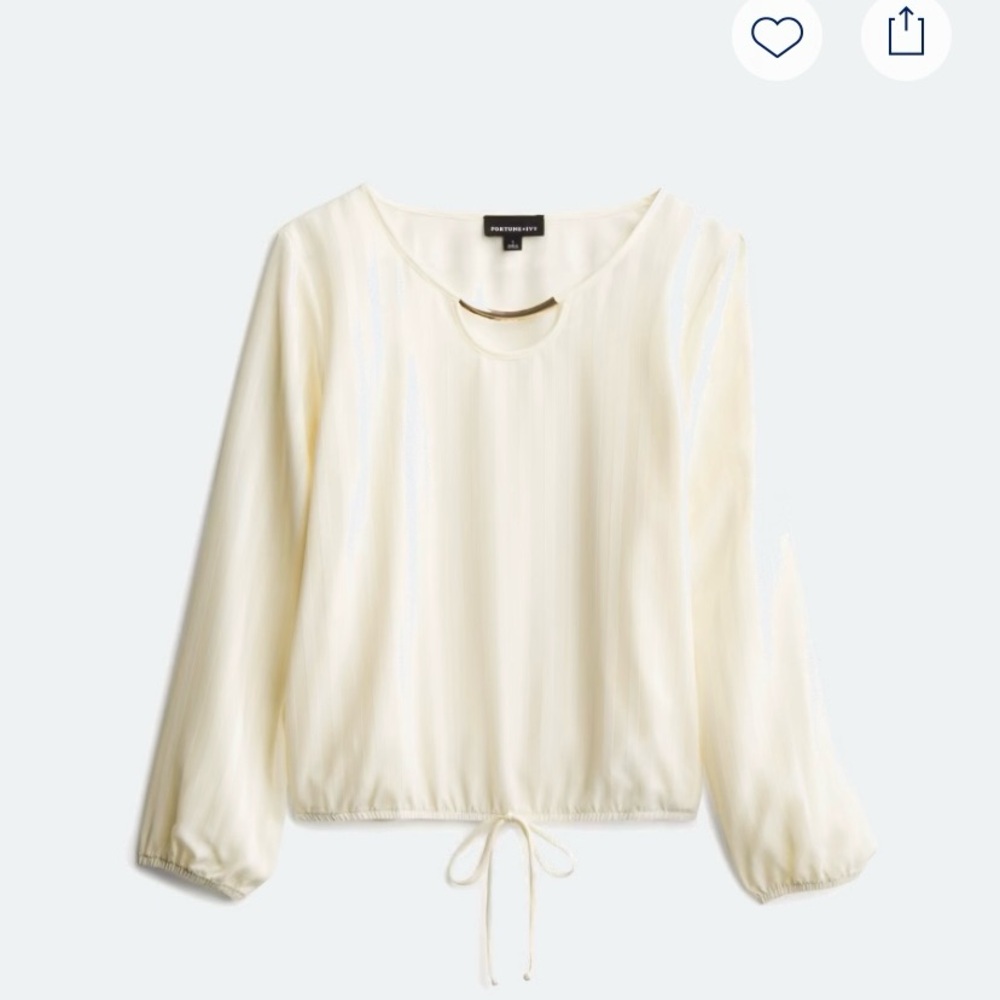 Clotille Hardware Detail Blouse